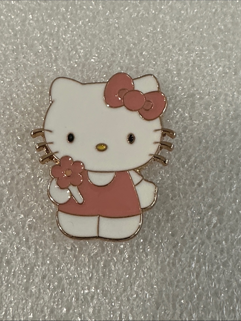 Hello Kitty Pink and White Enamel Pin by Hello Kitty
